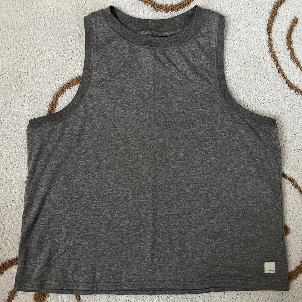 Vuori Energy Top - Heather Gray